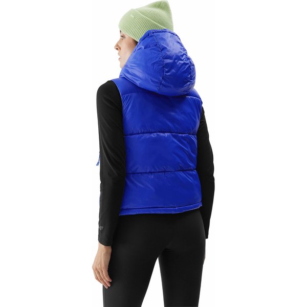 Kamizelka damska 4FAW23TVESF073 4F - kobalt