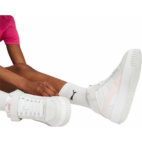 Buty Carina Street Mid Puma - biały/różowy