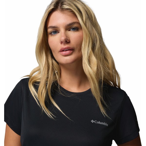 Koszulka damska Zero Rules Light SS Crew Columbia - black