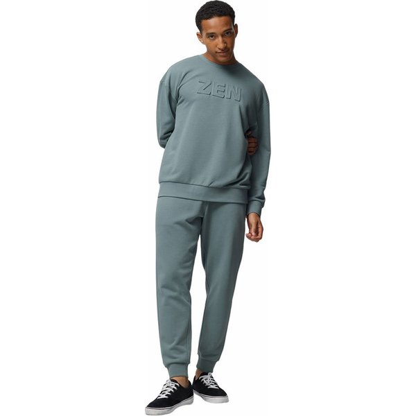 Spodnie dresowe męskie OTHAW23TTROM503 Outhorn - morska zieleń