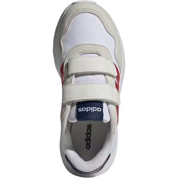 Buty Run 60S Jr Adidas - Cloud White/Collegiate Red/Dark Blue