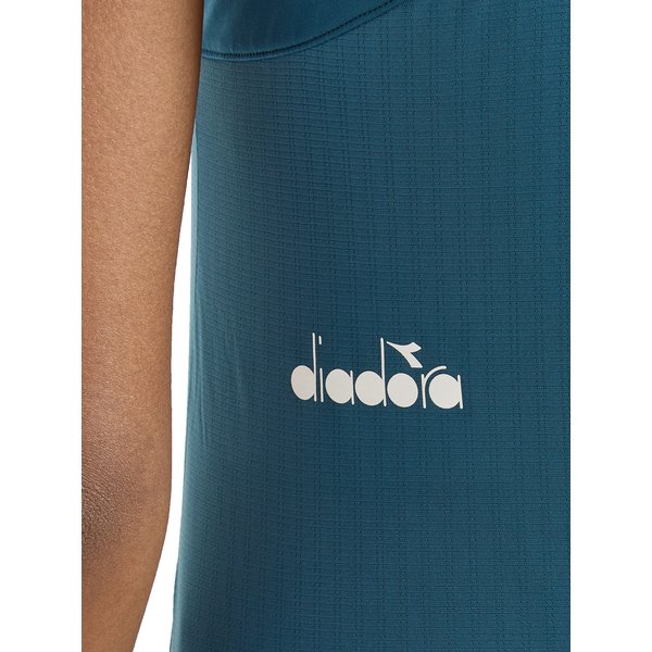 Bezrękawnik, tank top damski L. Tank Icon Diadora - niebieski