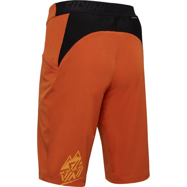 Spodenki rowerowe męskie Fabriano Silvini - pomarańczowe