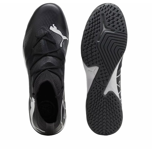 Buty piłkarskie, halowe Future 7 Match It Puma - Black/White