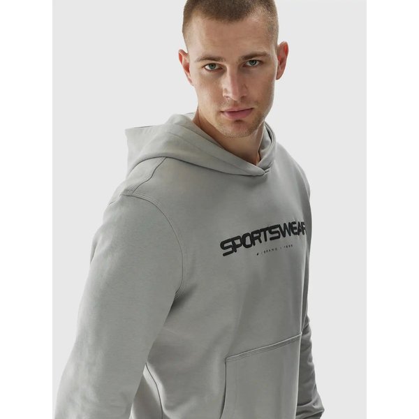 Bluza męska TSWSM1259 4F - szary