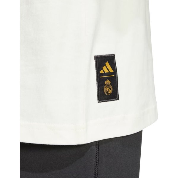 Koszulka męska Real Madrid Heavy Cotton Adidas - white