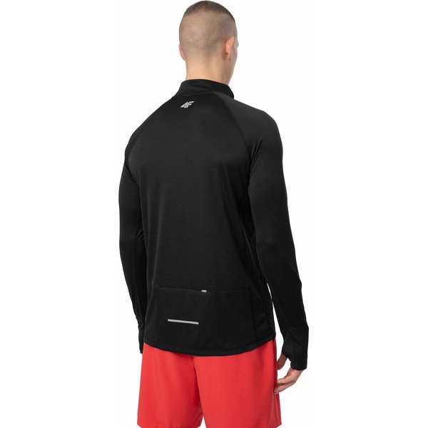 Bluza męska 4FSS23TFSWM075 4F - czarna