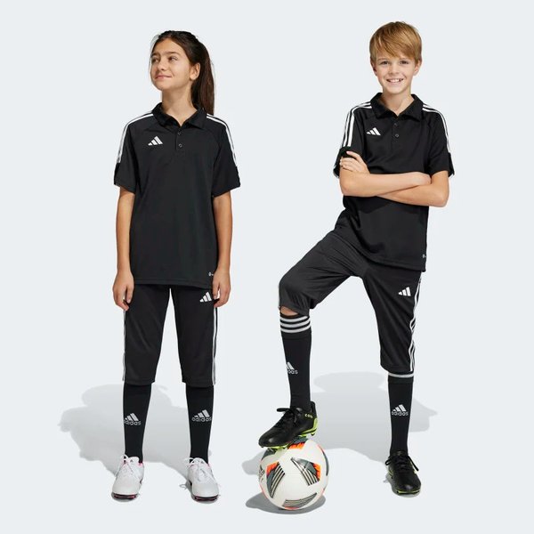 Spodenki dresowe juniorskie Tiro 23 League 3/4 Adidas - czarne