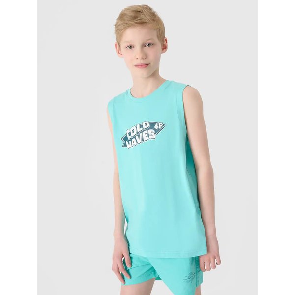 Bezrękawnik chłopięcy TSLEM164 4F - mięta