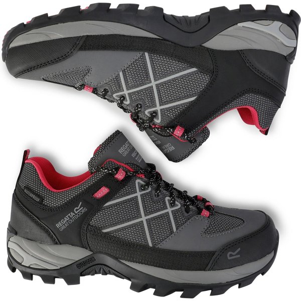 Buty trekkingowe Lady Samaris III Low Wm's Regatta - Dark Steel / Pink Potion