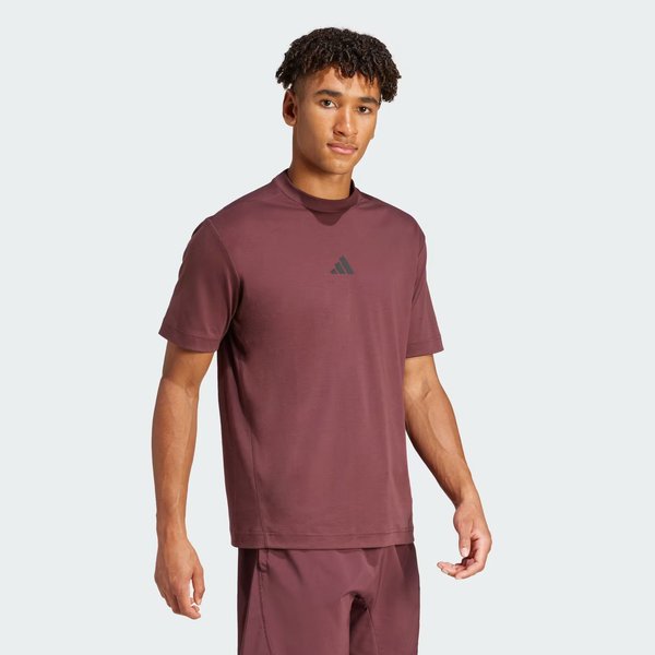 Koszulka męska City Escape Adidas - burgundy