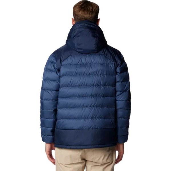 Kurtka puchowa męska Autumn Park II Down Hooded Columbia - Dark Mountain, Collegiate Navy