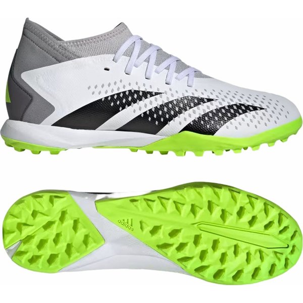 Buty piłkarskie, turfy Predator Accuracy.3 TF Adidas - biały/szary