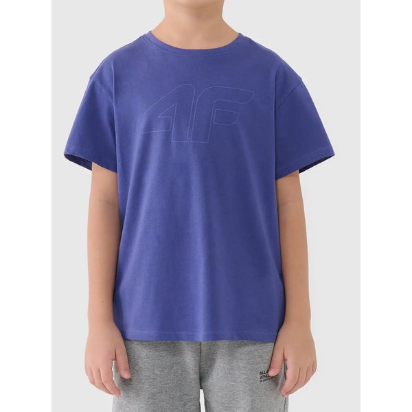 Koszulka chłopięca TTSHM2400 4F - niebieski