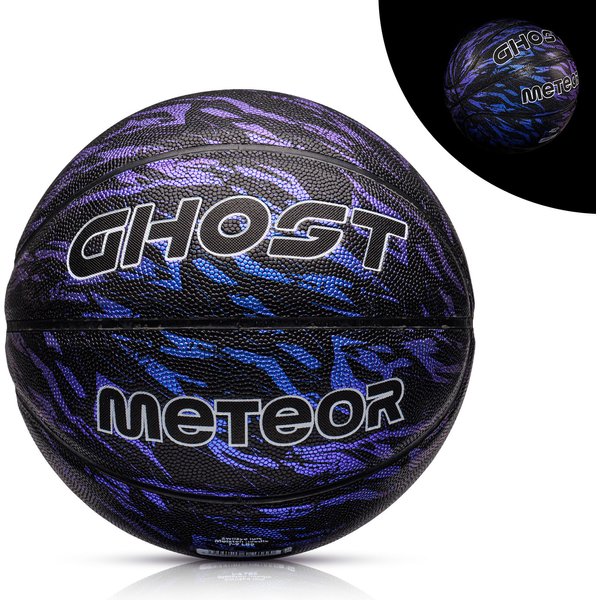 Piłka do koszykówki Ghost 7 Meteor - niebieski