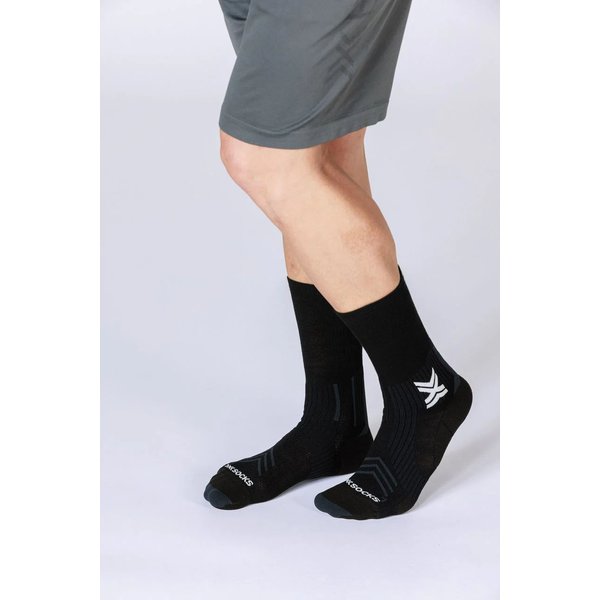 Skarpety Run Expert Silk Merino Crew X-Socks - black