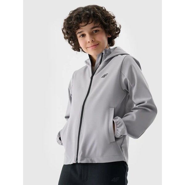 Softshell chłopięcy TSOFM306 4F - szary