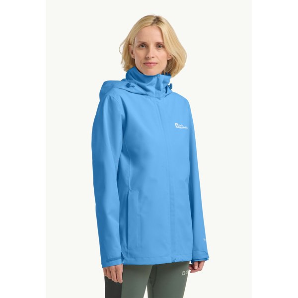 Kurtka damska Trailtime 2L Jack Wolfskin - mid blue