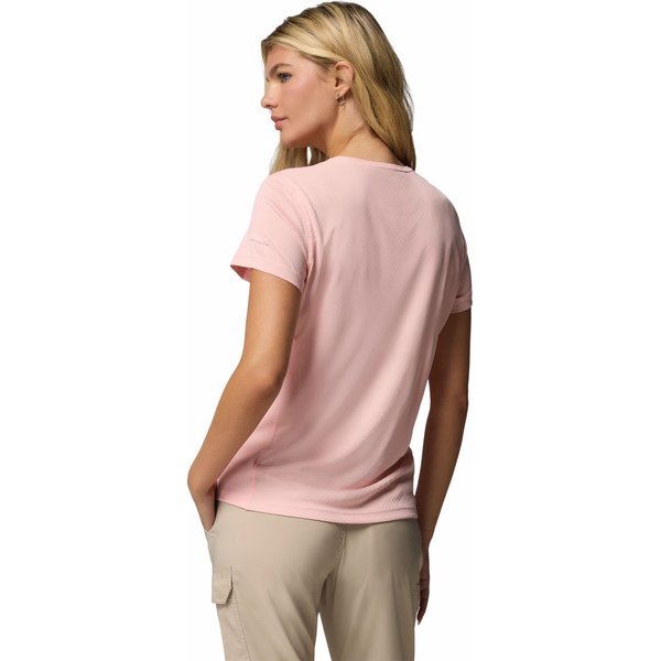 Koszulka damska Zero Rules Light SS Crew Columbia - Pink Sand