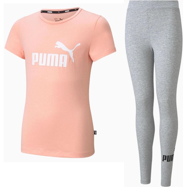 Komplet dziewczęcy Essentials Logo Puma