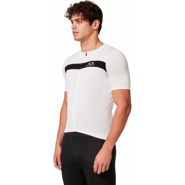 Koszulka rowerowa męska Icon Classic Jersey Oakley - white