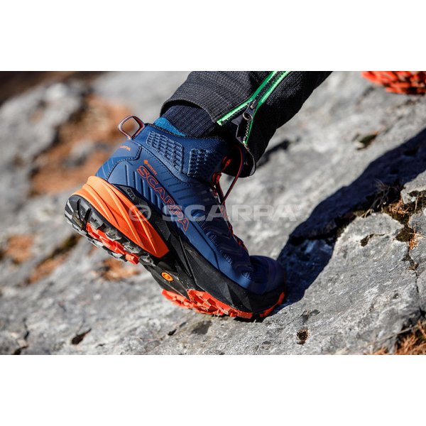 Buty trekkingowe Rush Mid GTX Scarpa - Black-Red