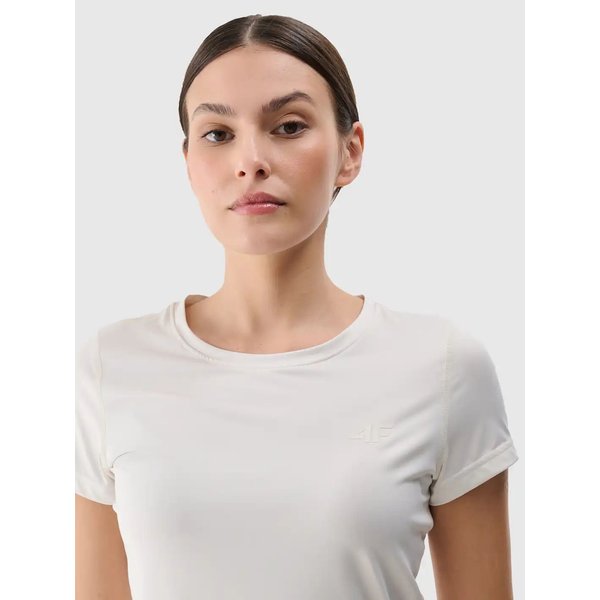 Koszulka damska TFTSF1235 4F - złamana biel