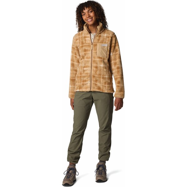 Polar damski West Bend Print Full Zip II Columbia - Camel Brown Omblur