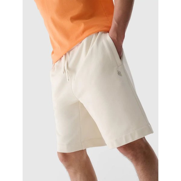 Spodenki męskie TSHOM545 4F - kremowy