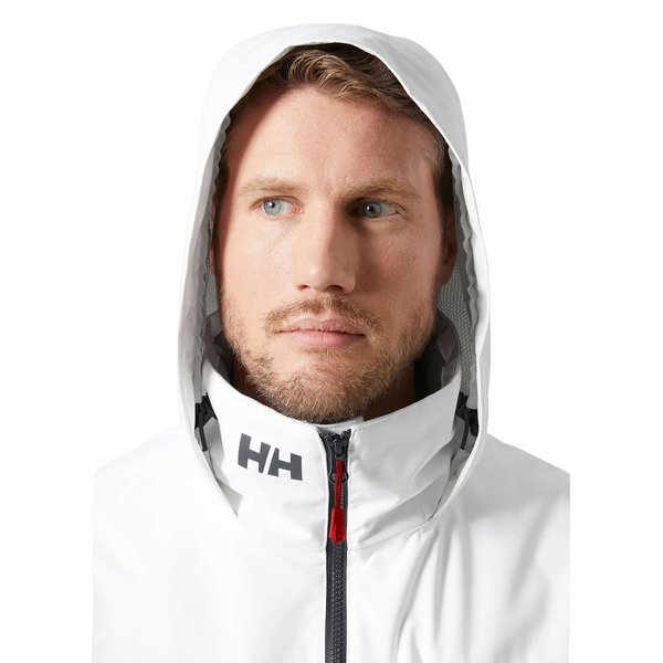 Kurtka męska Crew Hooded Midlayer Jacket 2.0 Helly Hansen - biały