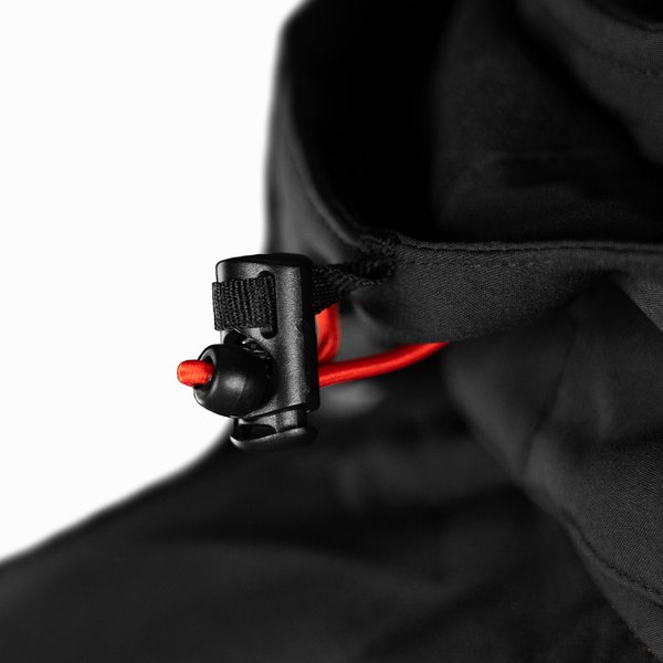 Kurtka męska Softshell Stenshuvud Alpinus - czarna
