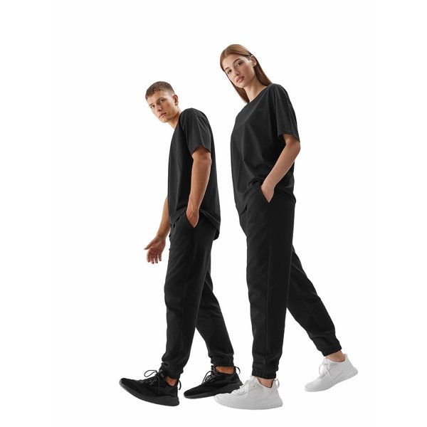 Koszulka unisex 4FAW23TTSHU0885 4F - głęboka czerń