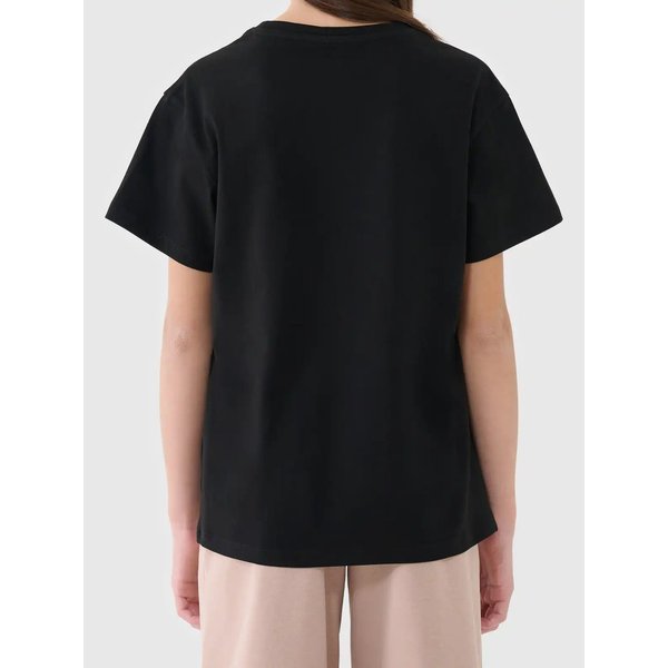 Koszulka dziewczęca TTSHF2332 4F - głęboka czerń