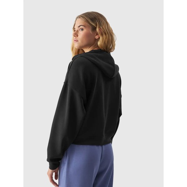 Bluza damska TSWSF1341 4F - głęboka czerń