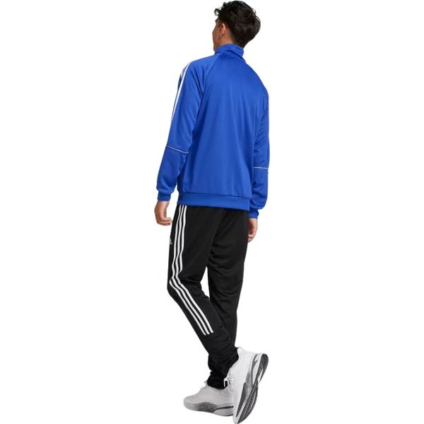 Dres męski Sportswear 3-Stripes Doubleknit Adidas - niebiesko-czarny