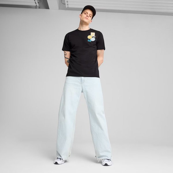 Koszulka męska Graphics Icon Tee Puma - Black
