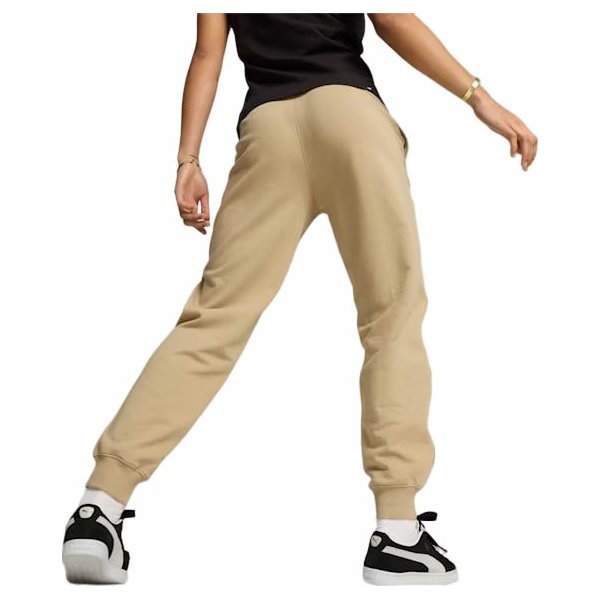 Spodnie dresowe damskie Her High-Waist Puma - Prairie Tan