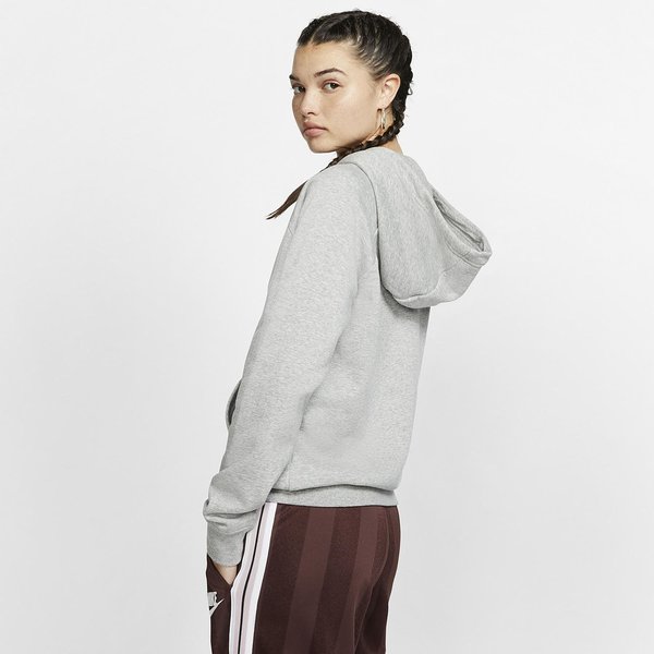 Bluza damska z kapturem Sportswear Essentials Fleece Nike - szara