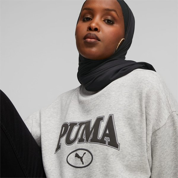 Bluza damska Squad Crew FL Puma - szary