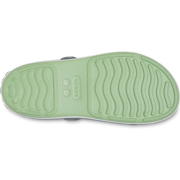 Sandały Crocband Cruiser Sandal Jr Crocs - Fair Green / Dusty Green