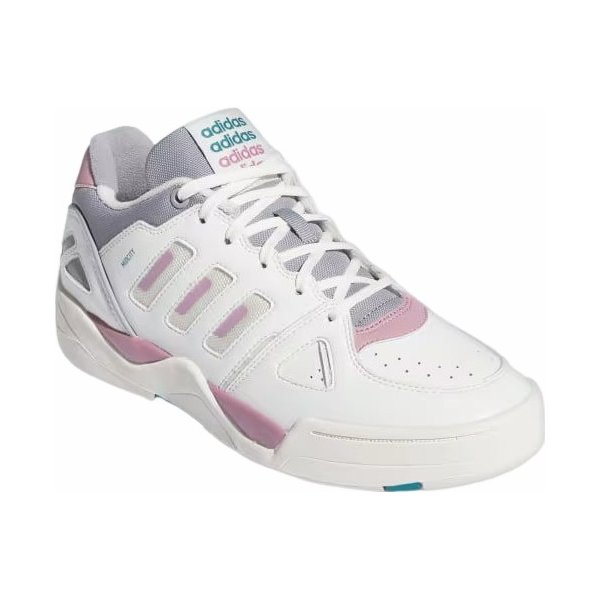 Buty Midcity Low Adidas - białe/szare/różowe