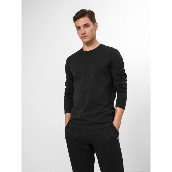 Longsleeve męski AW22 TLONM013 Outhorn - czarny