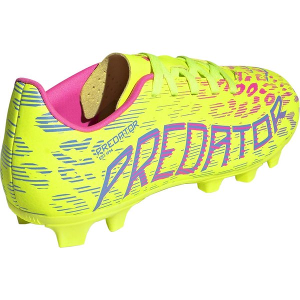 Buty piłkarskie, korki Predator Club FG/MG Jr Adidas - yellow