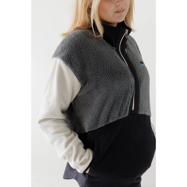 Bluza polarowa damska Timber Lane KAVU - shadow block
