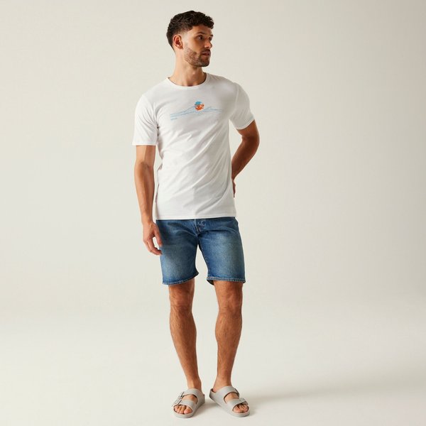 Koszulka męska Cline IX Regatta - WhiteSeaWave