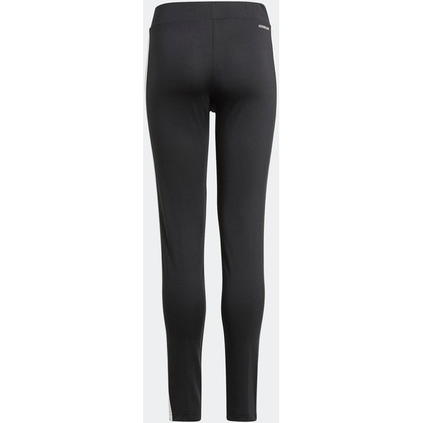 Legginsy dziewczęce Designed 2 Move 3-Stripes Tights Adidas - czarny