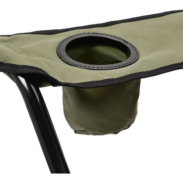 Krzesło turystyczne składane Hiker Meteor - zielone