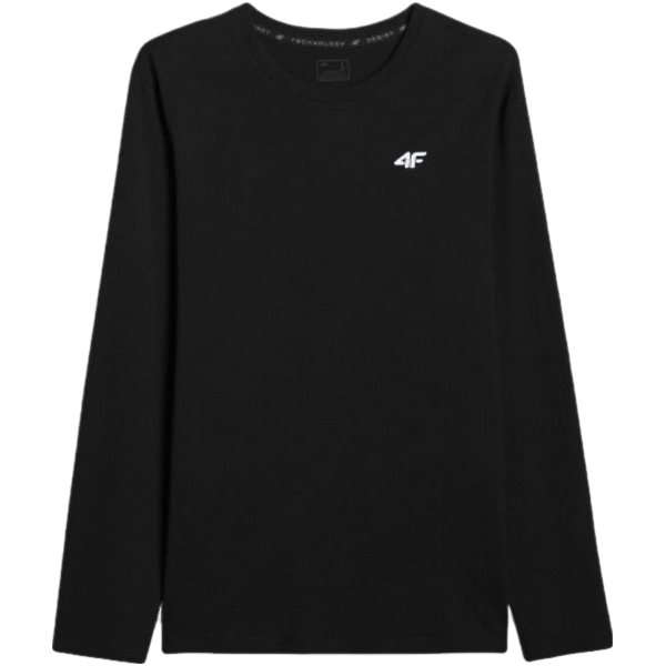 Longsleeve męski M611 4F - czarny