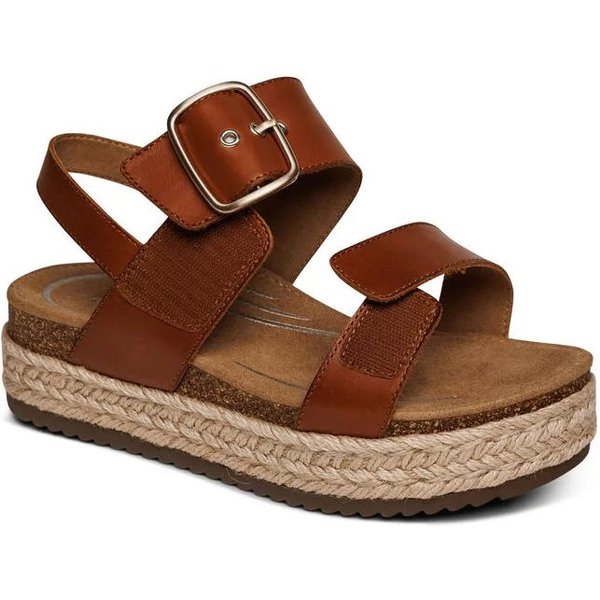 Sandały Vania Wm's Aetrex - Brązowy