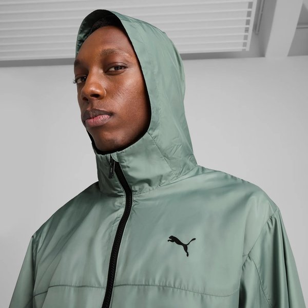 Kurtka męska Ess Regular Windbreaker Puma - Green Moon